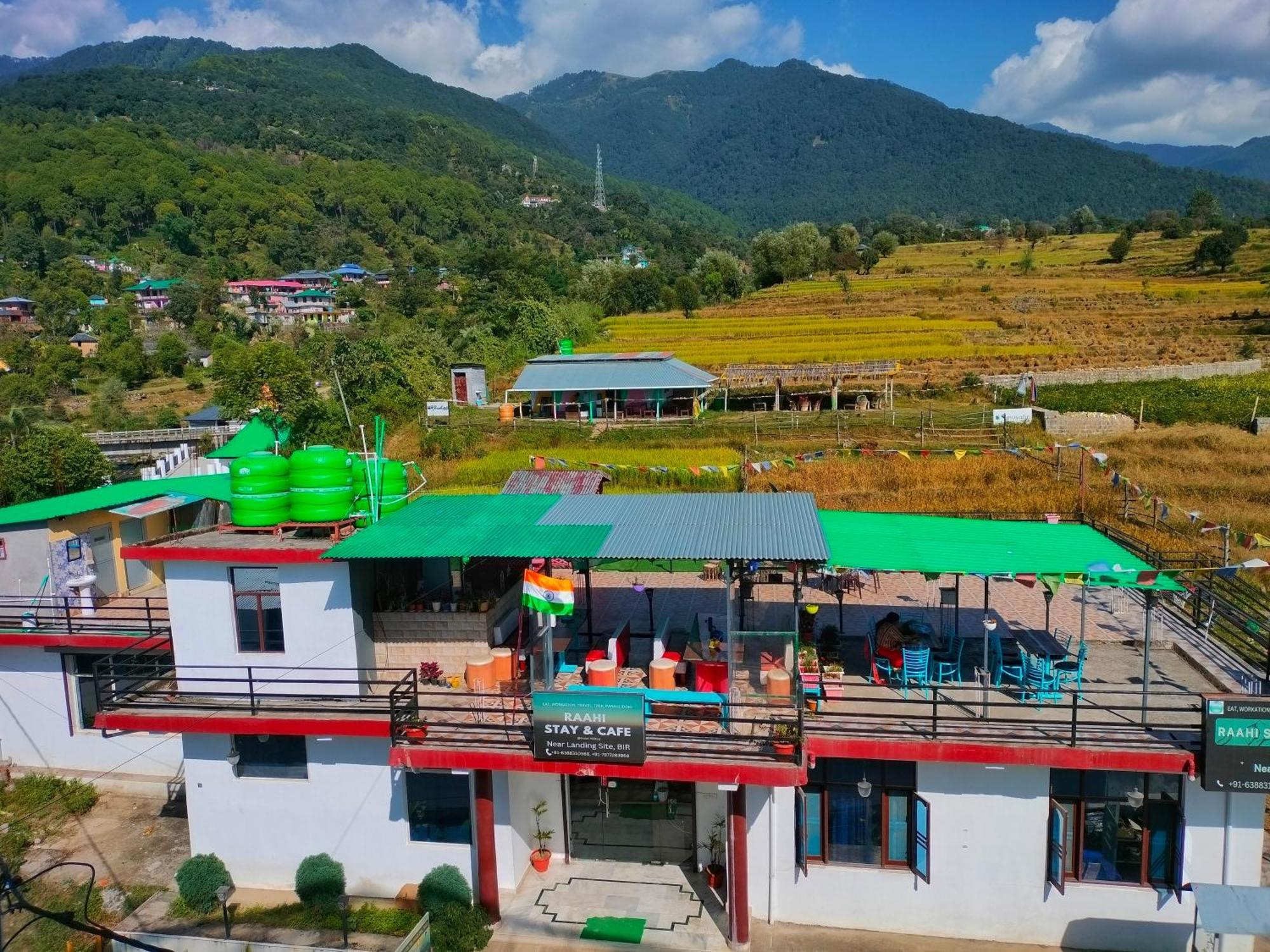 Raahi Stay, Landing Site Bir - Stay & Cafe Dış mekan fotoğraf